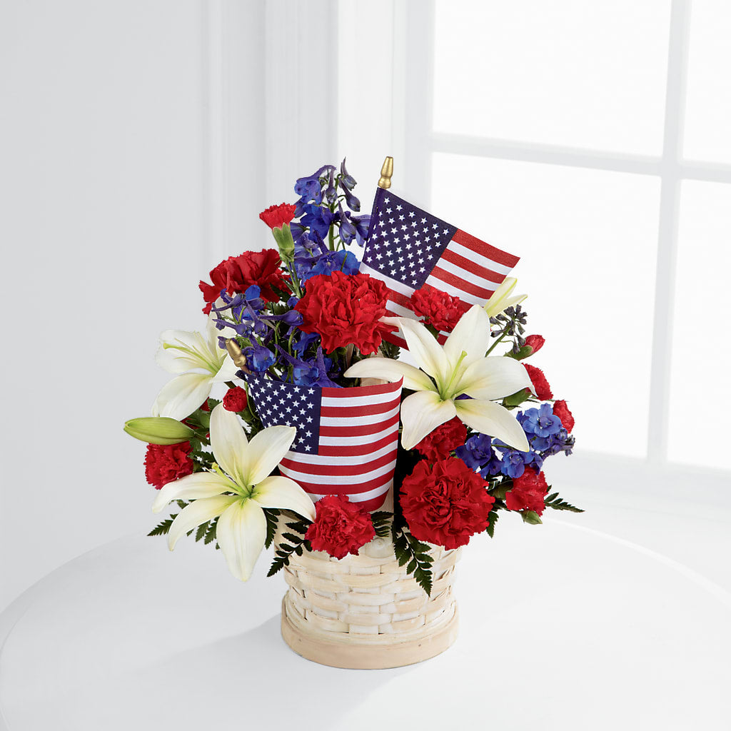American Glory Bouquet – AMCS FLOWERS & PERSONAL SERVICES LLC, Chesapeake VA
