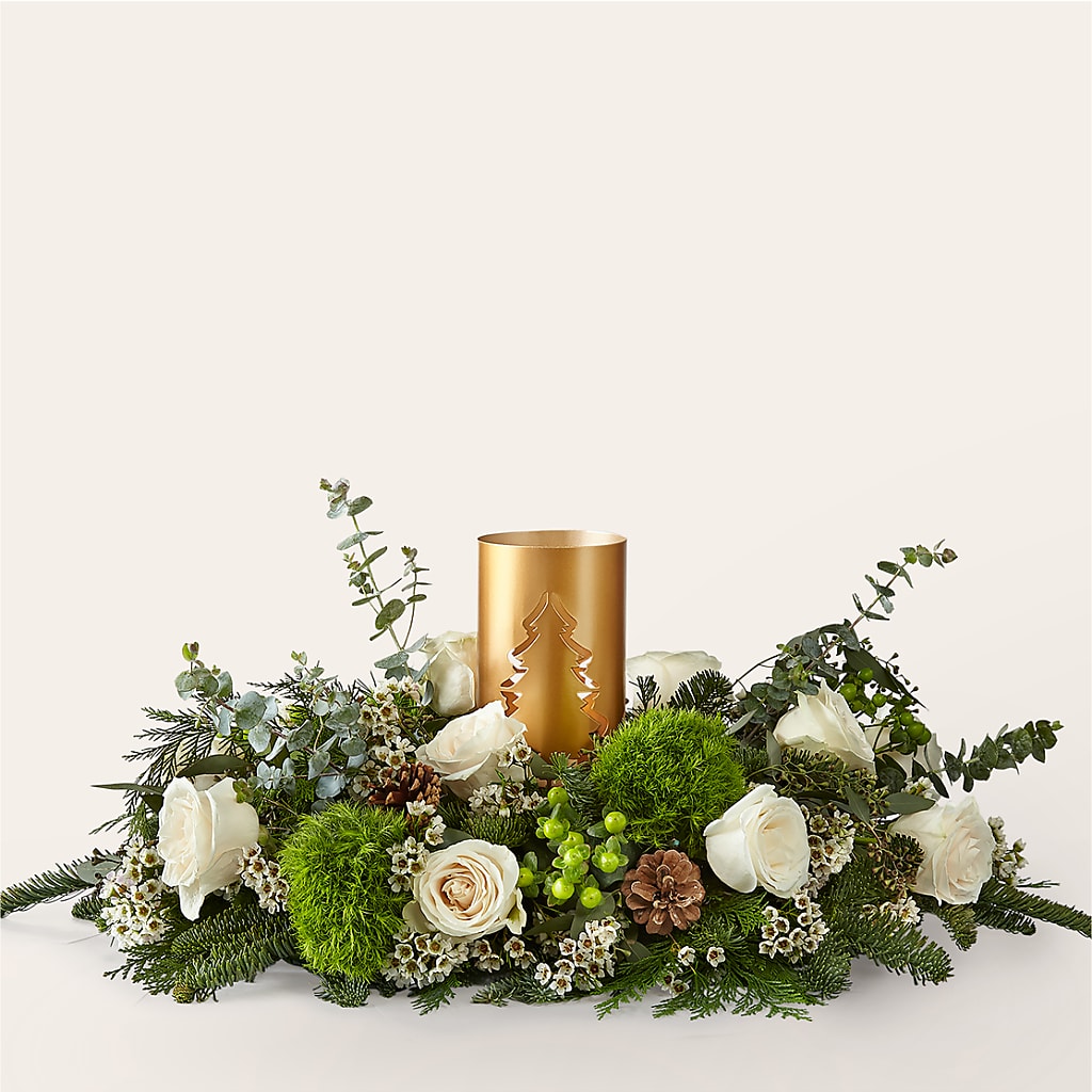 Chestnuts Roasting Centerpiece – AMCS FLOWERS & PERSONAL SERVICES LLC, Chesapeake VA