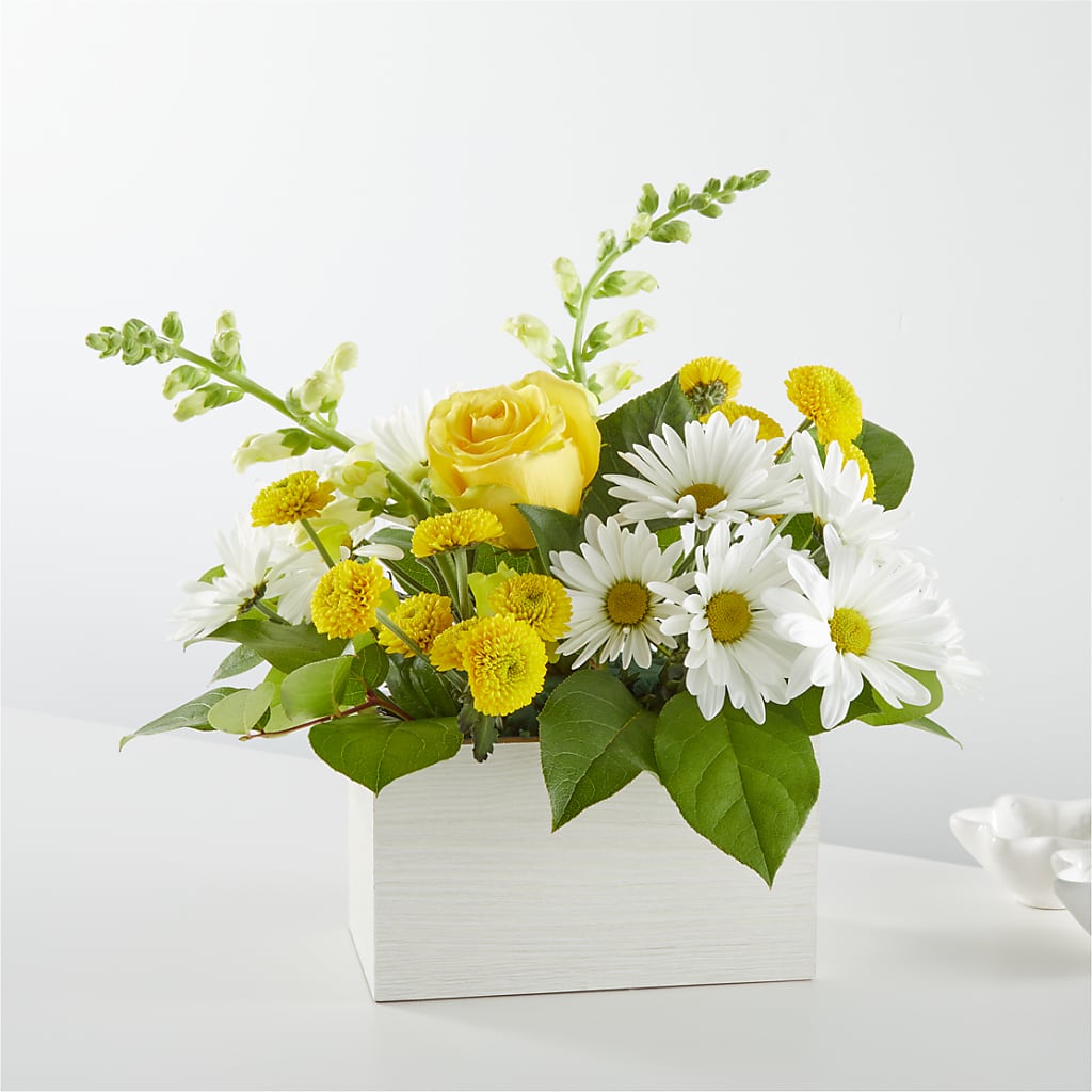 Sun Salutation Box Bouquet – AMCS FLOWERS & PERSONAL SERVICES LLC, Chesapeake VA