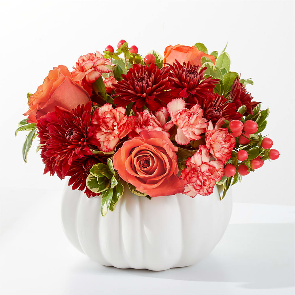 Autumn Air Pumpkin Bouquet – AMCS FLOWERS & PERSONAL SERVICES LLC, Chesapeake VA
