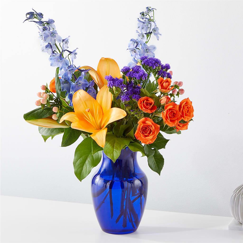 Radiant Citrus Bouquet – AMCS FLOWERS & PERSONAL SERVICES LLC, Chesapeake VA