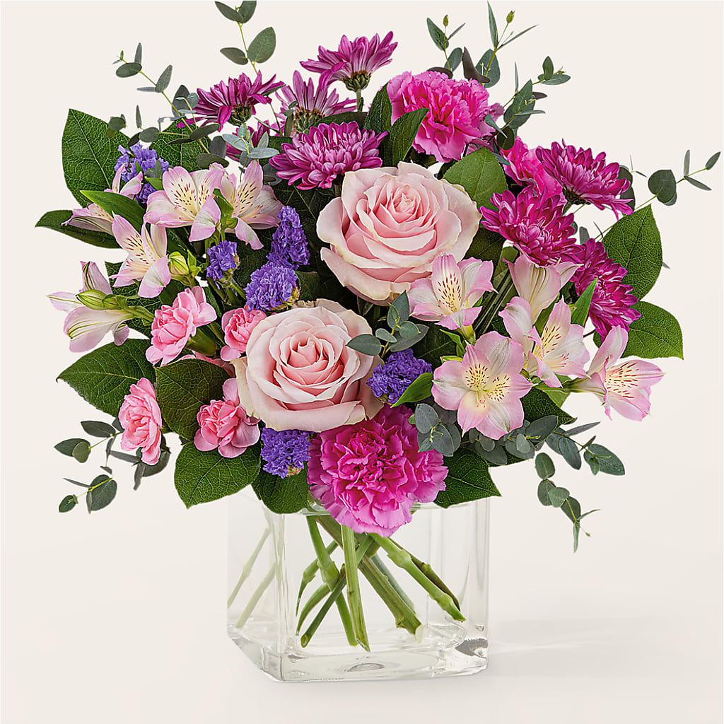 Rosy Radiance Bouquet – AMCS FLOWERS & PERSONAL SERVICES LLC, Chesapeake VA