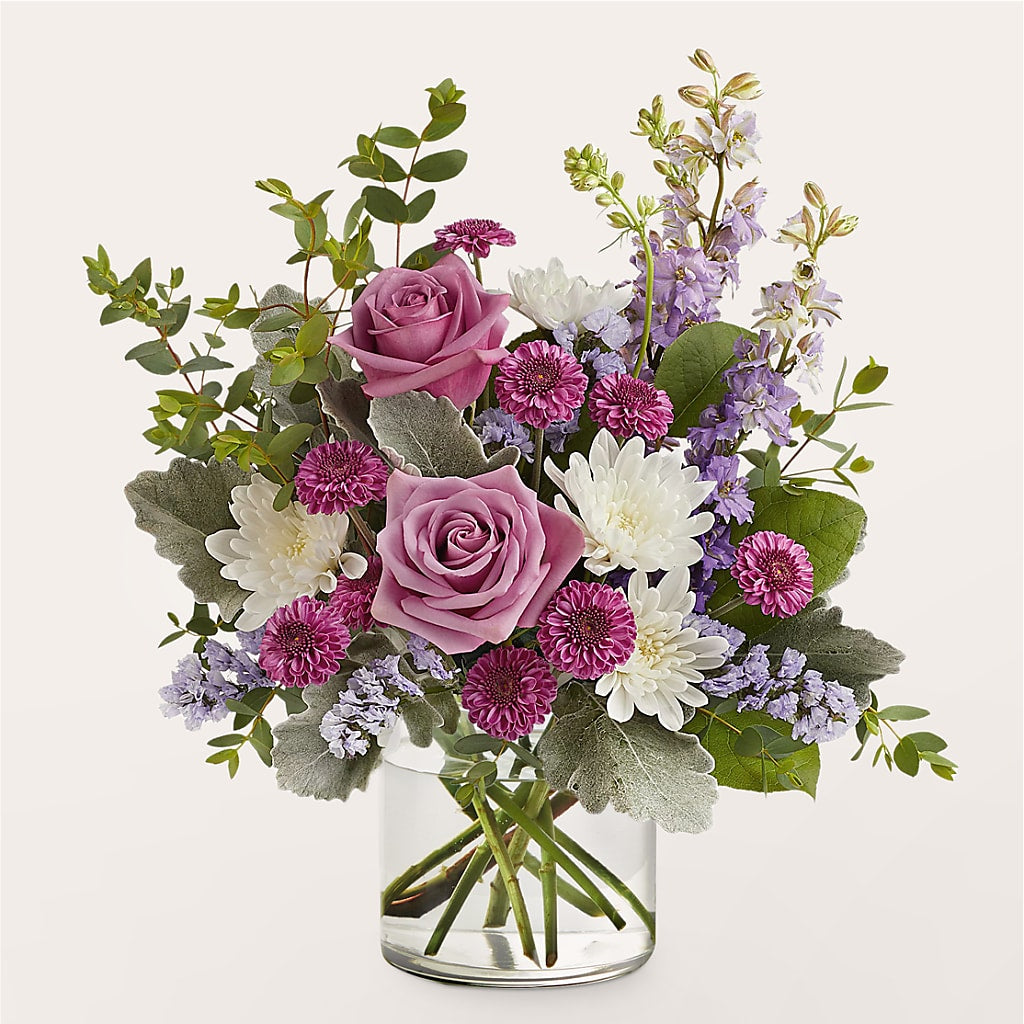 Violet Frost Bouquet – AMCS FLOWERS & PERSONAL SERVICES LLC, Chesapeake VA