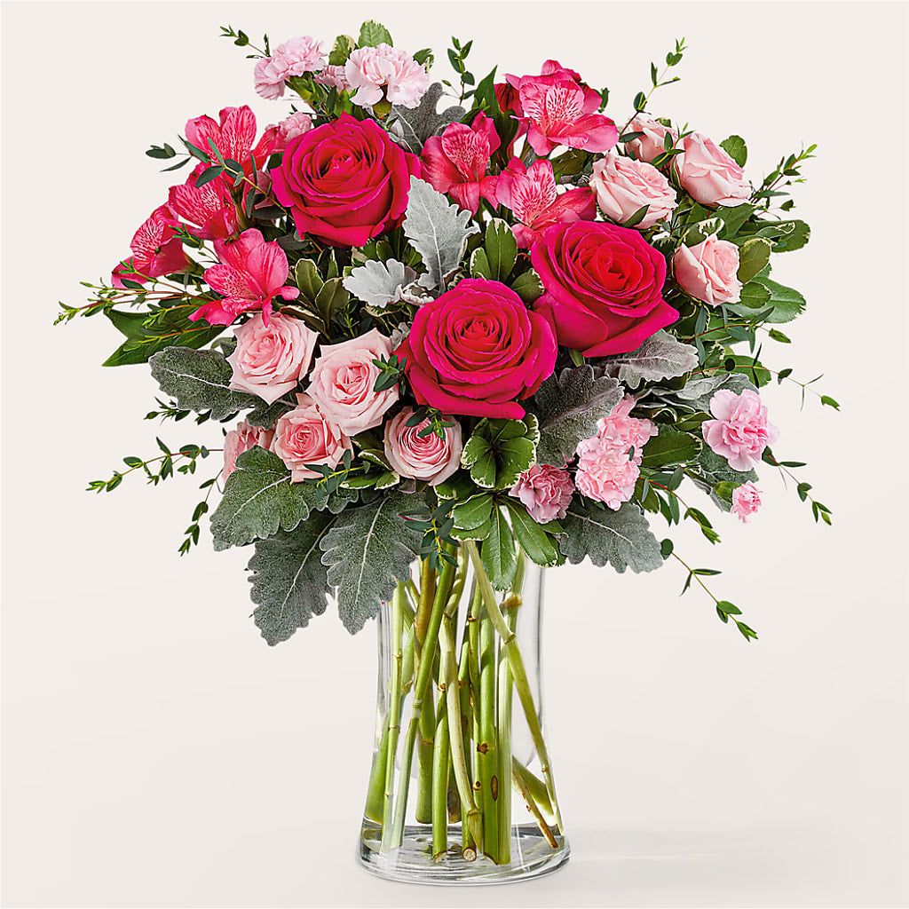 Tickled Pink Bouquet – AMCS FLOWERS & PERSONAL SERVICES LLC, Chesapeake VA