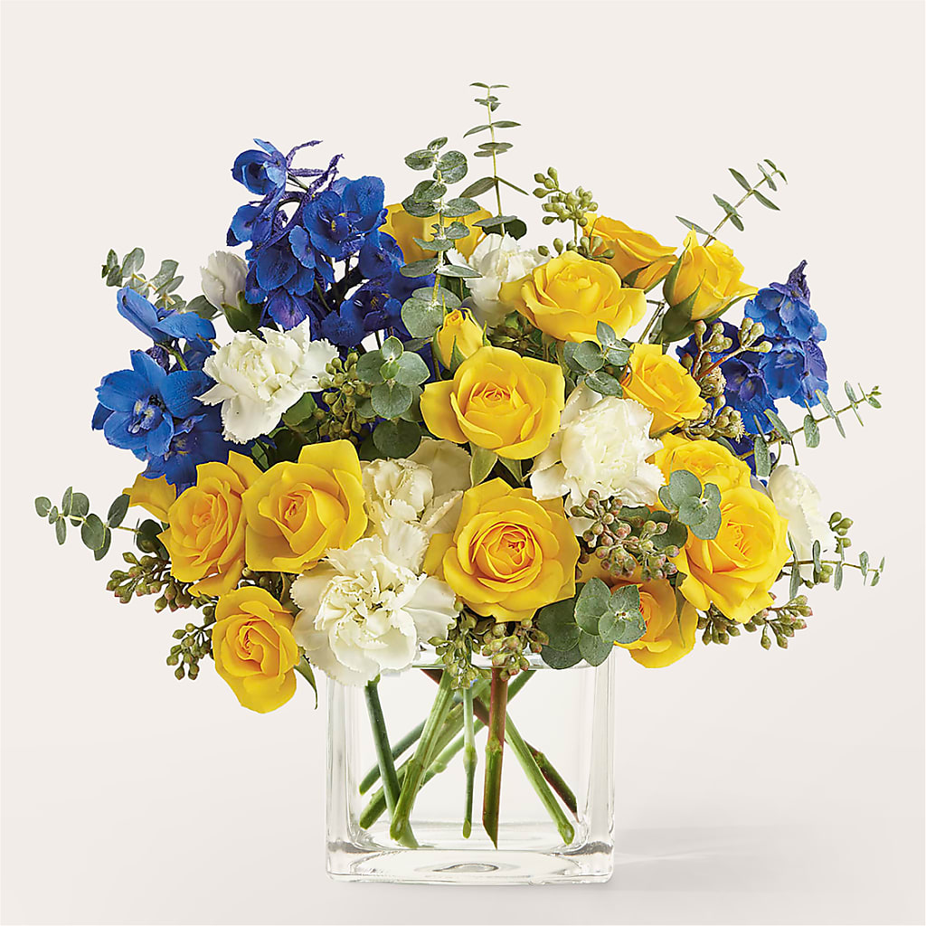 Sparkling Citrine Bouquet – AMCS FLOWERS & PERSONAL SERVICES LLC, Chesapeake VA