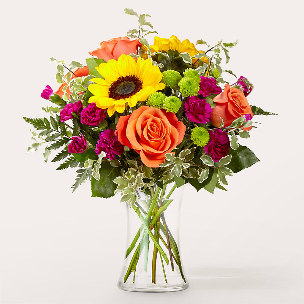 Warmth & Light Bouquet – AMCS FLOWERS & PERSONAL SERVICES LLC, Chesapeake VA