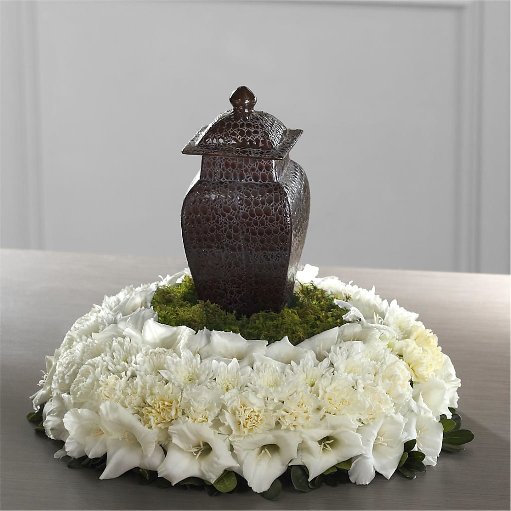 Encircling Grace Arrangement – AMCS FLOWERS & PERSONAL SERVICES LLC, Chesapeake VA