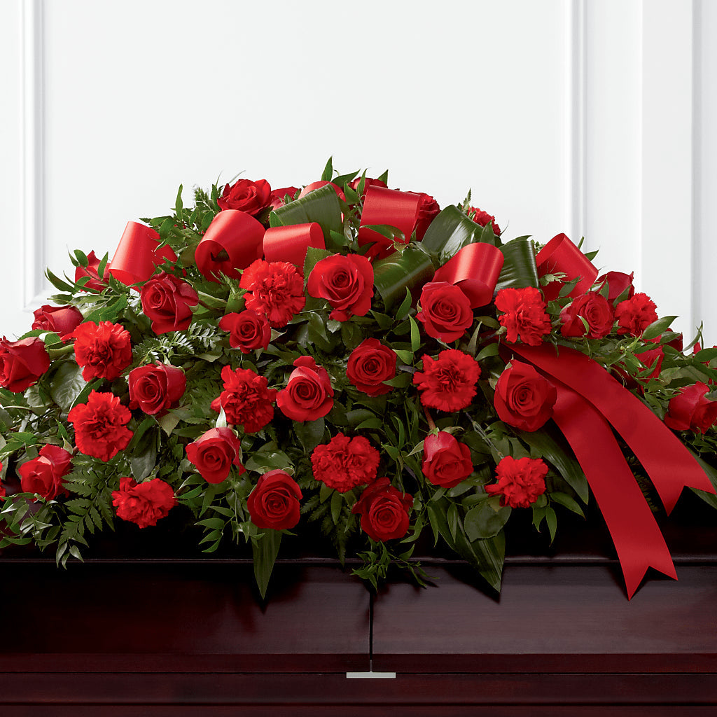 Tribute of Life Casket Spray – AMCS FLOWERS & PERSONAL SERVICES LLC, Chesapeake VA