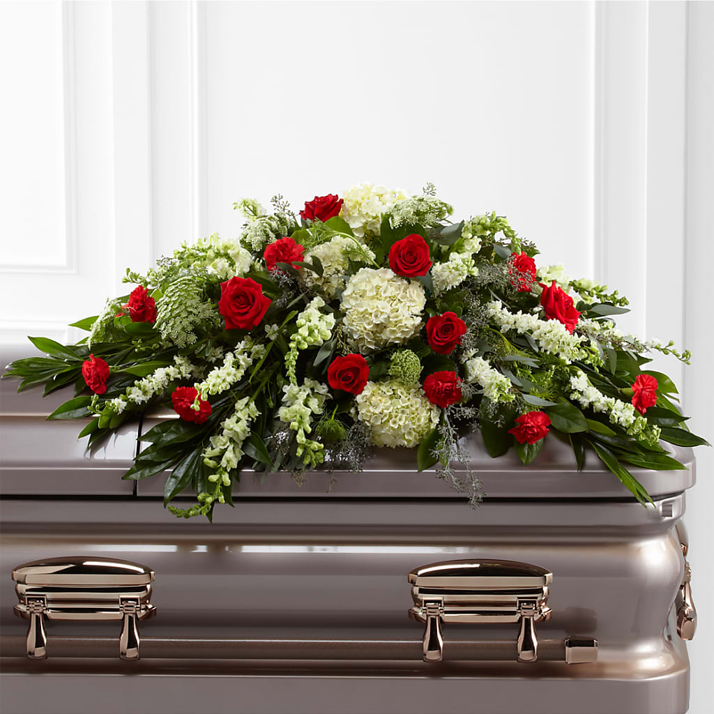 Sincerity Casket Spray – AMCS FLOWERS & PERSONAL SERVICES LLC, Chesapeake VA