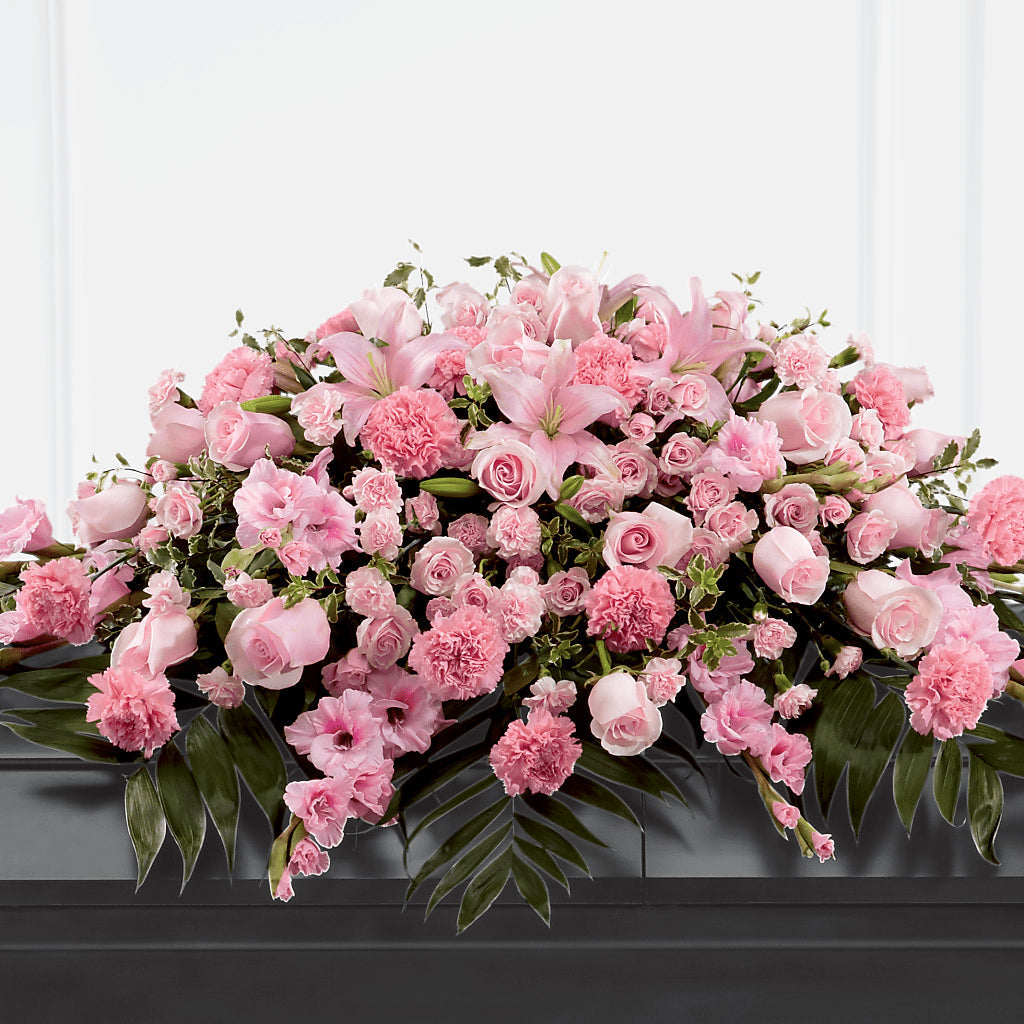 Garden of Comfort Casket Spray (Standard) – AMCS FLOWERS & PERSONAL SERVICES LLC, Chesapeake VA