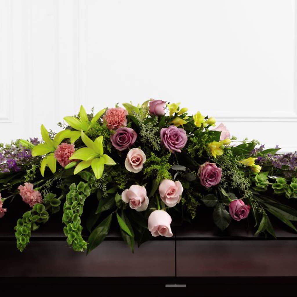 Forever Beloved Casket Spray – AMCS FLOWERS & PERSONAL SERVICES LLC, Chesapeake VA
