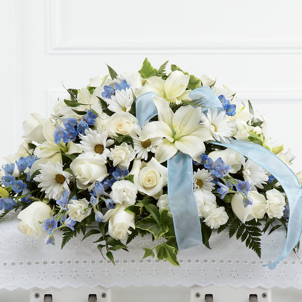 Tender Treasure Casket Spray – AMCS FLOWERS & PERSONAL SERVICES LLC, Chesapeake VA