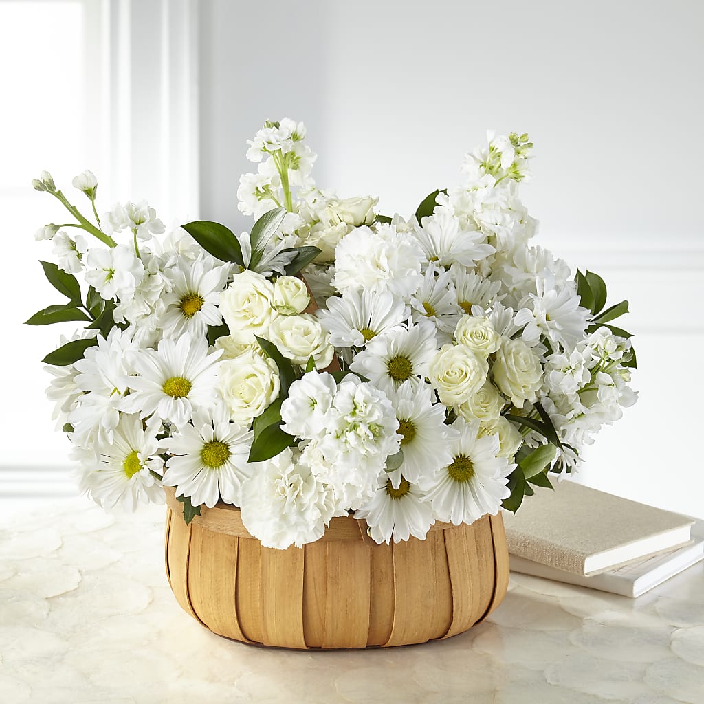 Graceful Garden Basket – AMCS FLOWERS & PERSONAL SERVICES LLC, Chesapeake VA