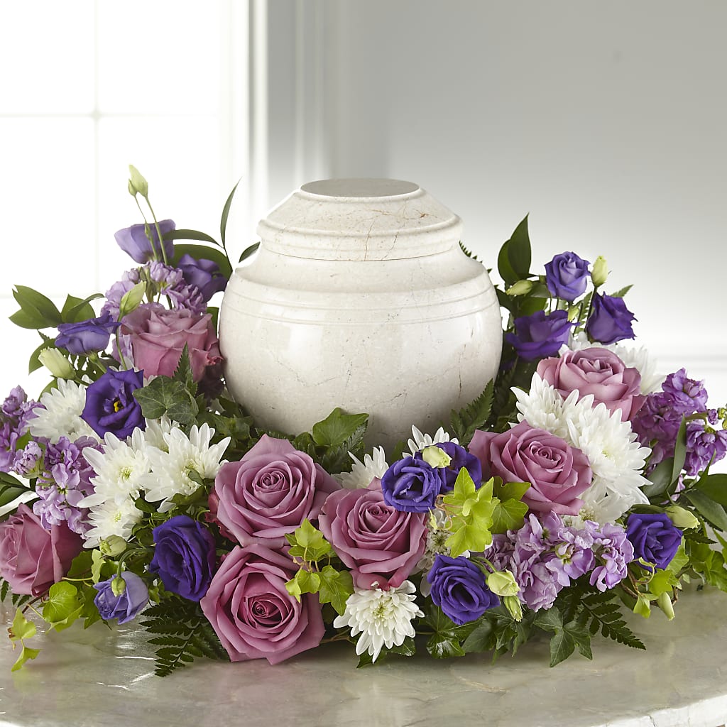 Blooming Sympathy Cremation Adornment – AMCS FLOWERS & PERSONAL SERVICES LLC, Chesapeake VA