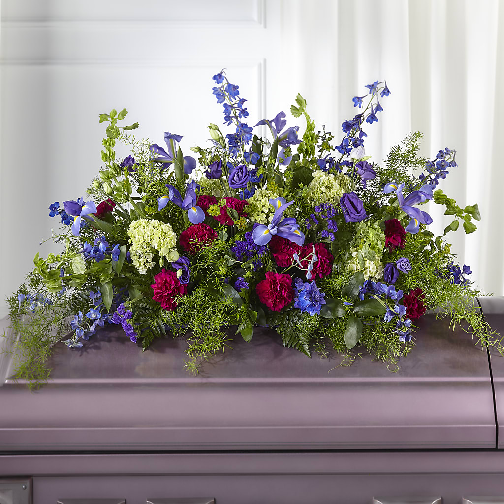 Always Treasured Casket Spray – AMCS FLOWERS & PERSONAL SERVICES LLC, Chesapeake VA