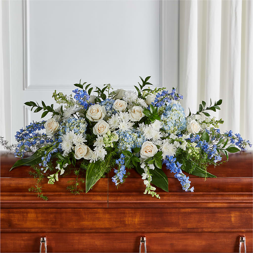 Timeless Essence Casket Spray – AMCS FLOWERS & PERSONAL SERVICES LLC, Chesapeake VA
