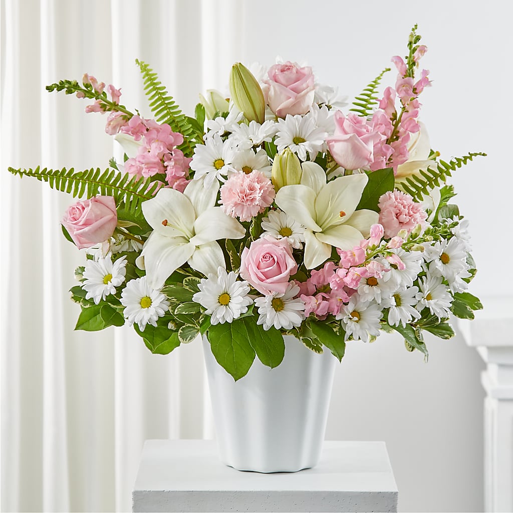 Soft Touch Tabletop Basket – AMCS FLOWERS & PERSONAL SERVICES LLC, Chesapeake VA