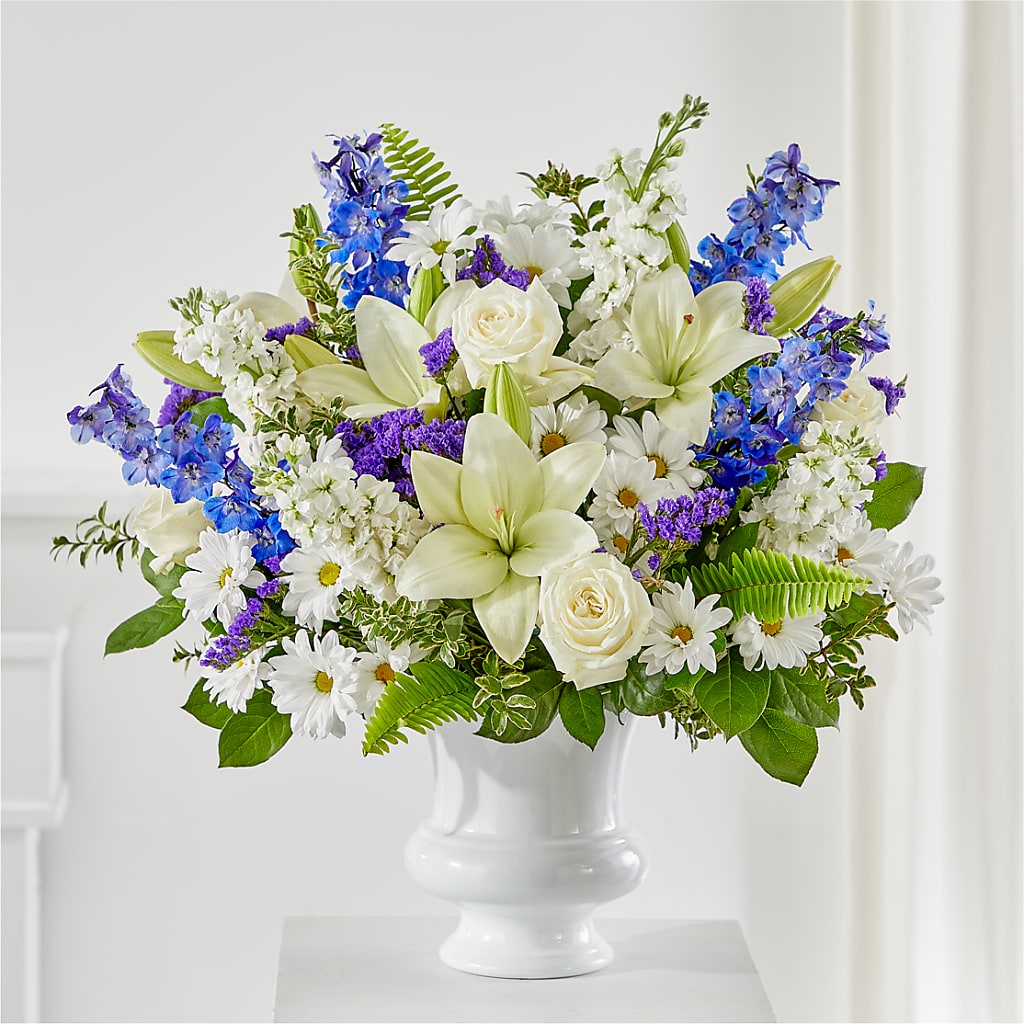 Expressions of Hope Urn Arrangement – AMCS FLOWERS & PERSONAL SERVICES LLC, Chesapeake VA