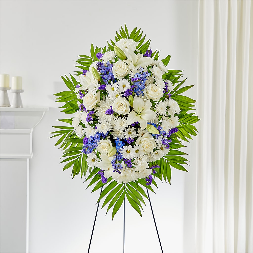 At Rest Standing Spray – AMCS FLOWERS & PERSONAL SERVICES LLC, Chesapeake VA