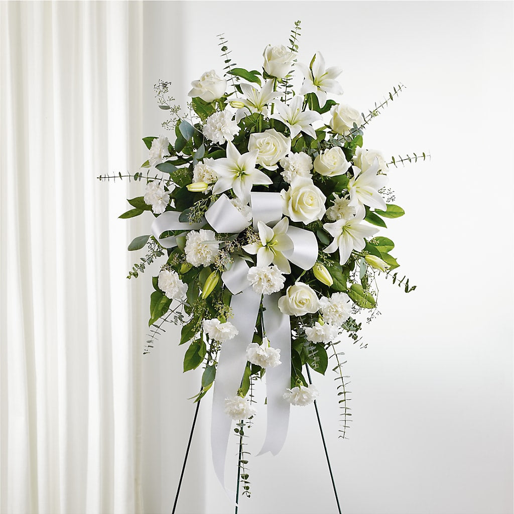 With Care Standing Spray – AMCS FLOWERS & PERSONAL SERVICES LLC, Chesapeake VA