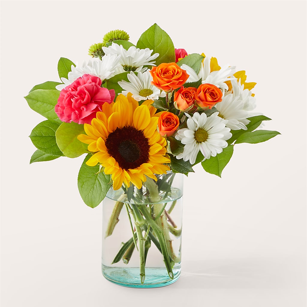 Sun-drenched Blooms Bouquet – AMCS FLOWERS & PERSONAL SERVICES LLC, Chesapeake VA