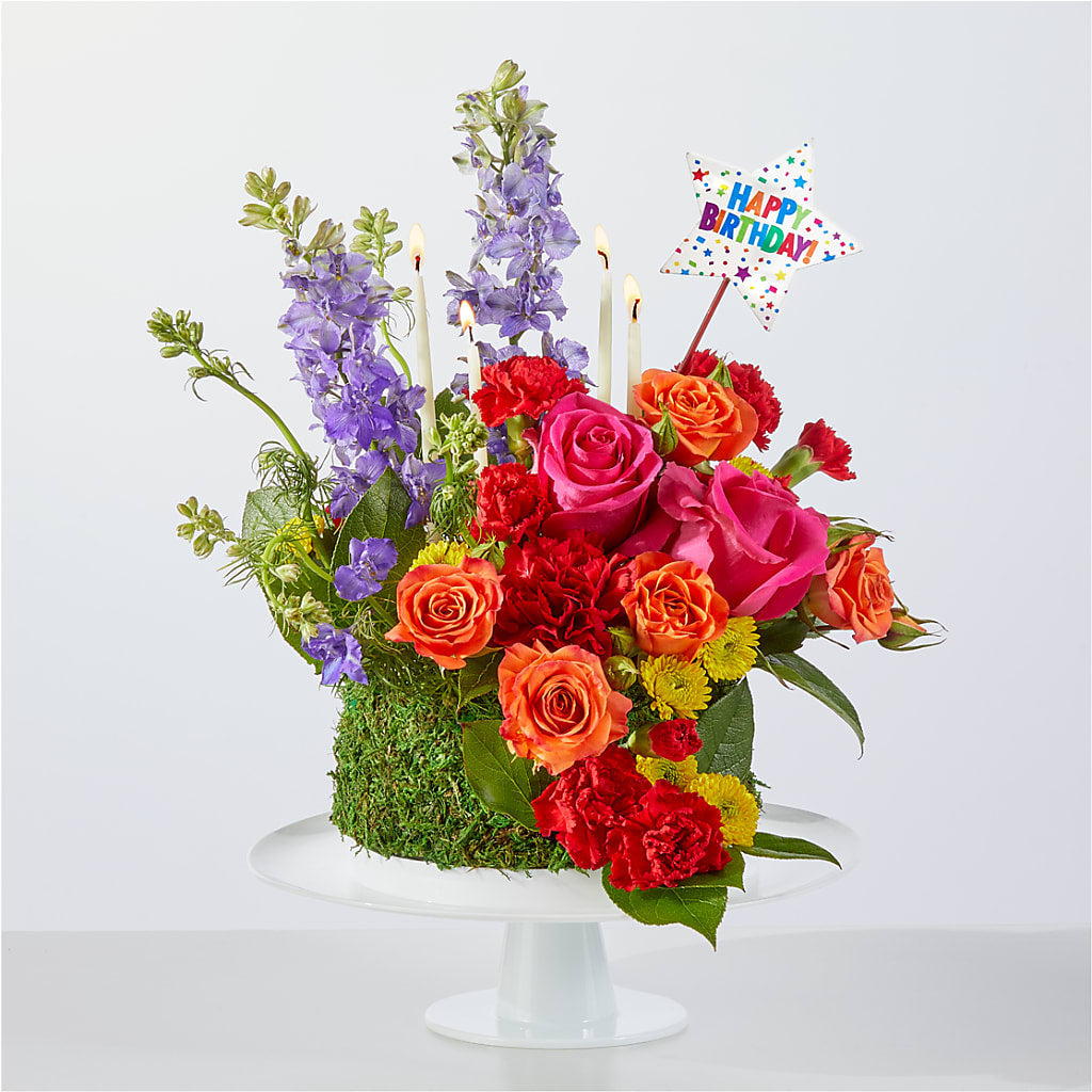 Best Year Yet Floral Cake – AMCS FLOWERS & PERSONAL SERVICES LLC, Chesapeake VA