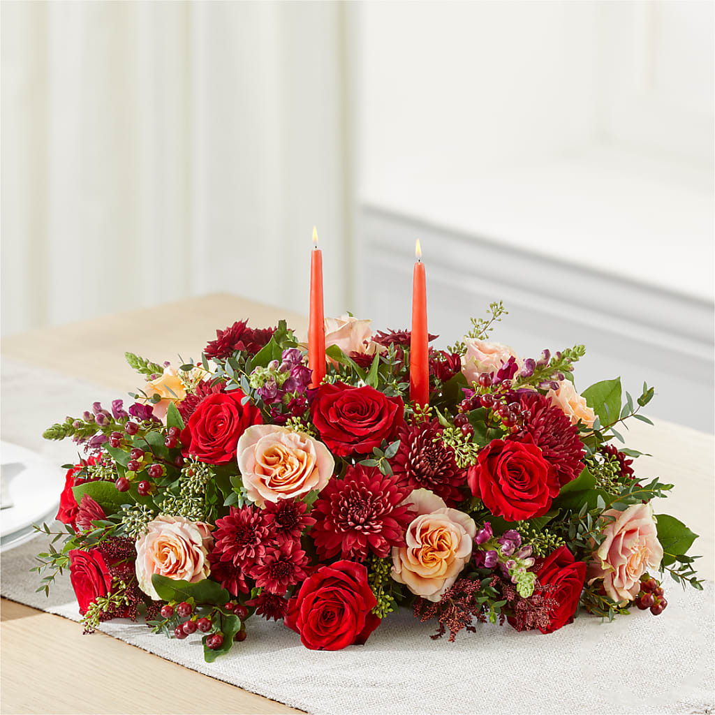 Most Thankful Centerpiece – AMCS FLOWERS & PERSONAL SERVICES LLC, Chesapeake VA