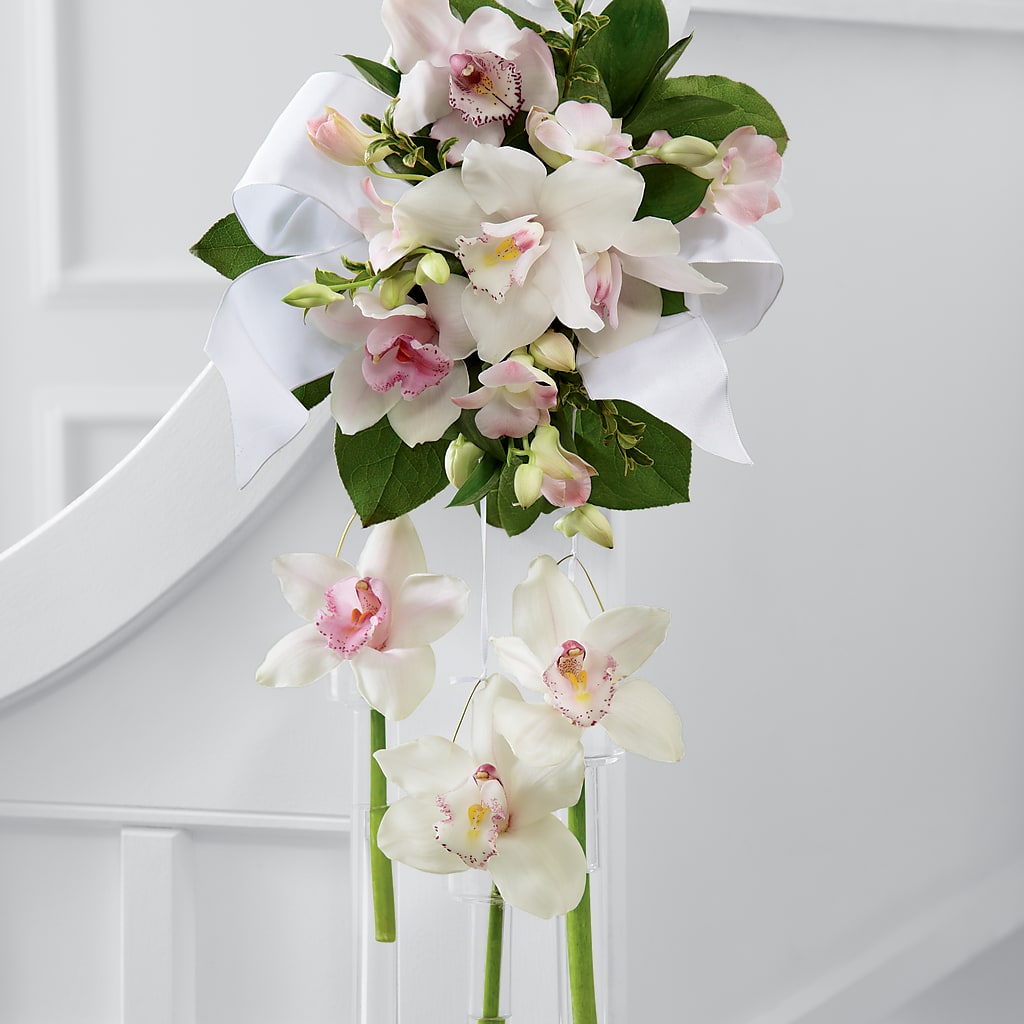 Perfect Entrance Pew Arrangement – AMCS FLOWERS & PERSONAL SERVICES LLC, Chesapeake VA