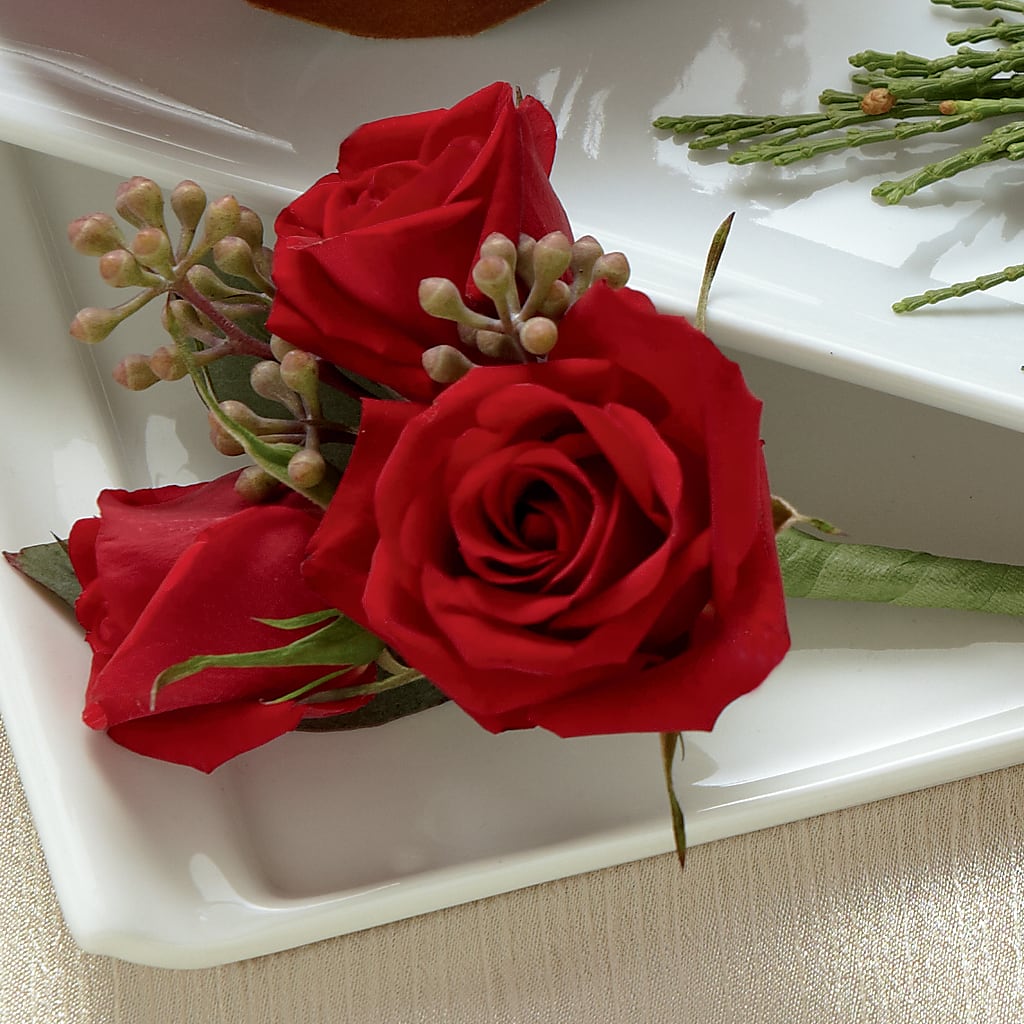 Red Spray Rose Boutonniere – AMCS FLOWERS & PERSONAL SERVICES LLC, Chesapeake VA
