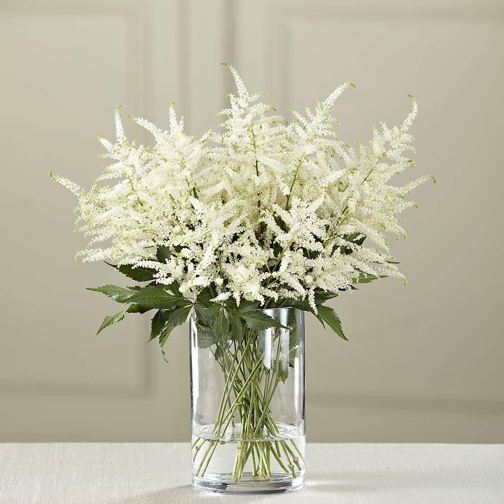 White Astilbe Bouquet – AMCS FLOWERS & PERSONAL SERVICES LLC, Chesapeake VA