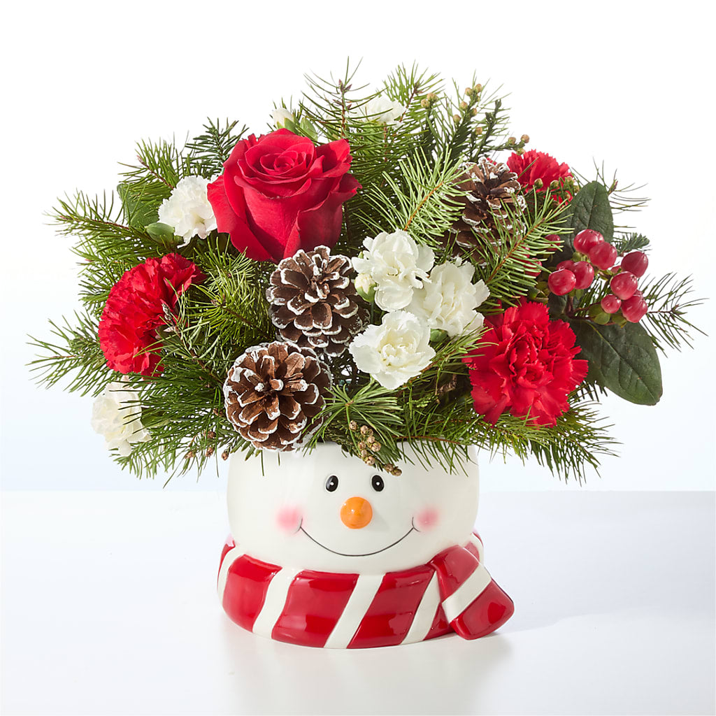 Jolly Snowman Bouquet – AMCS FLOWERS & PERSONAL SERVICES LLC, Chesapeake VA