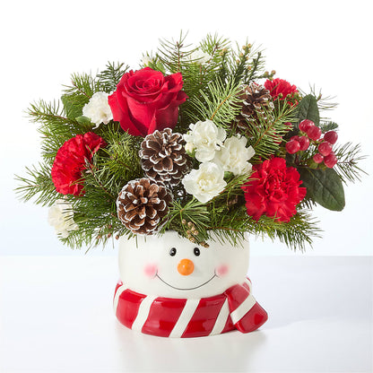 Jolly Snowman Bouquet – AMCS FLOWERS & PERSONAL SERVICES LLC, Chesapeake VA