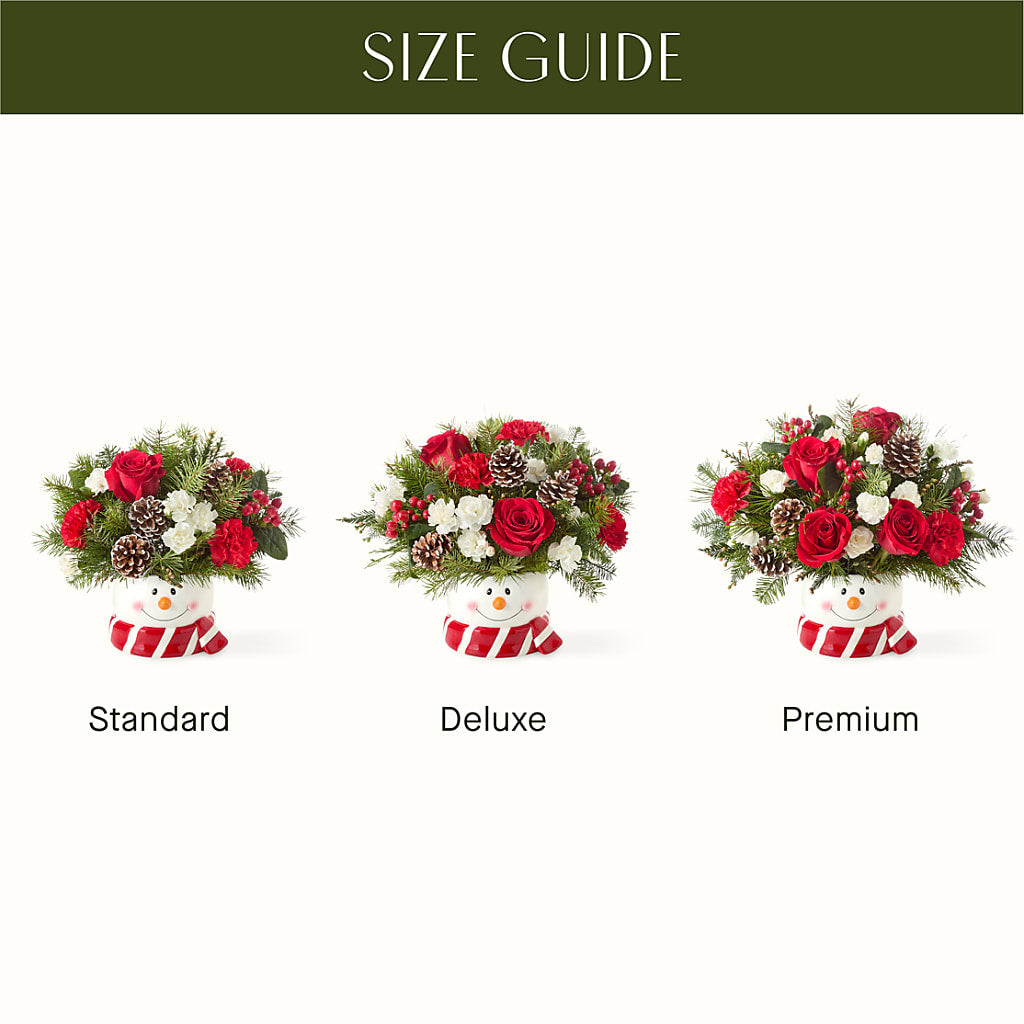 Jolly Snowman Bouquet – AMCS FLOWERS & PERSONAL SERVICES LLC, Chesapeake VA
