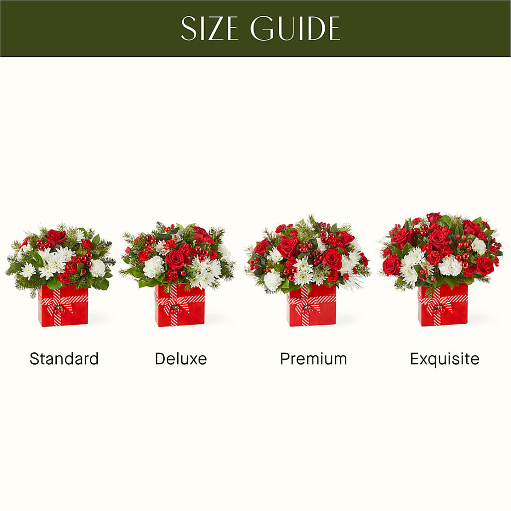 Presents Under the Tree Bouquet – AMCS FLOWERS & PERSONAL SERVICES LLC, Chesapeake VA