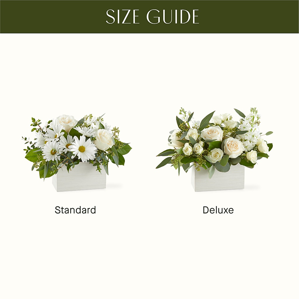 Fresh Linen Box Bouquet – AMCS FLOWERS & PERSONAL SERVICES LLC, Chesapeake VA