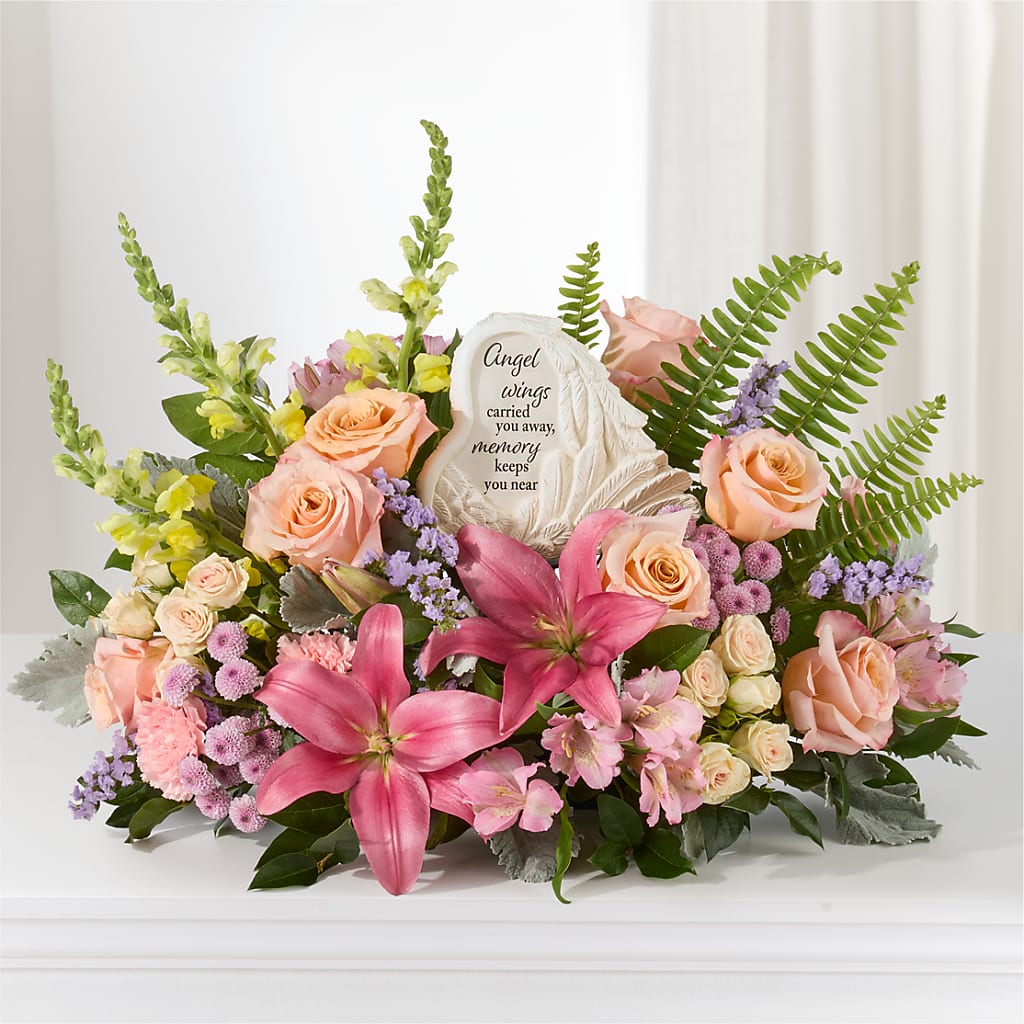 Gentle Light Arrangement – AMCS FLOWERS & PERSONAL SERVICES LLC, Chesapeake VA