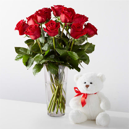 Romantic Long Stem Red Rose Bouquet Bundles – AMCS FLOWERS & PERSONAL SERVICES LLC, Chesapeake VA