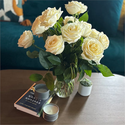 Long Stem Yellow Rose Bouquet – AMCS FLOWERS & PERSONAL SERVICES LLC, Chesapeake VA