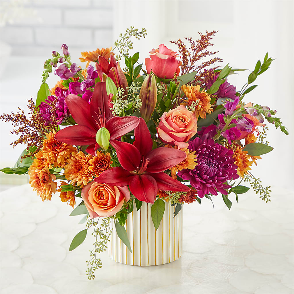 Burgundy Landscape Bouquet – AMCS FLOWERS & PERSONAL SERVICES LLC, Chesapeake VA