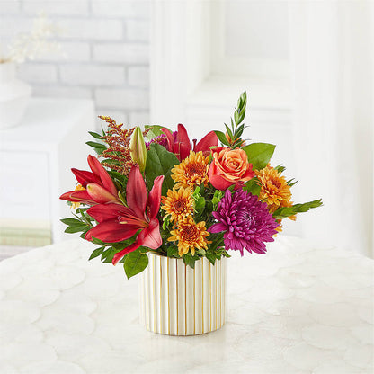 Burgundy Landscape Bouquet – AMCS FLOWERS & PERSONAL SERVICES LLC, Chesapeake VA