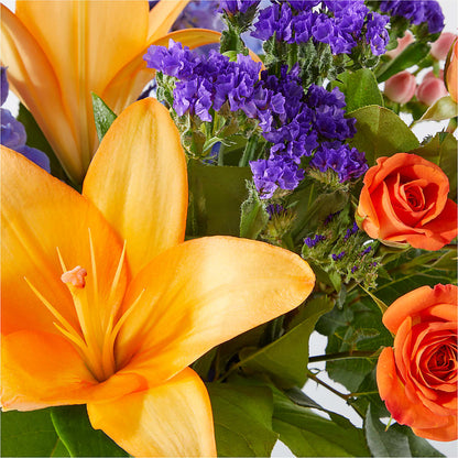 Radiant Citrus Bouquet – AMCS FLOWERS & PERSONAL SERVICES LLC, Chesapeake VA