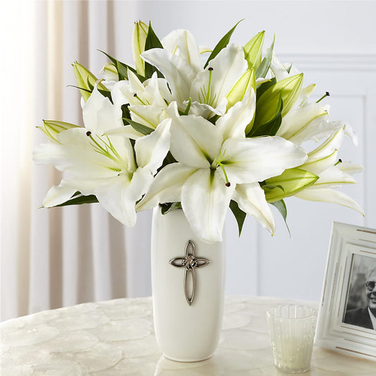 Faithful Blessings Bouquet – AMCS FLOWERS & PERSONAL SERVICES LLC, Chesapeake VA