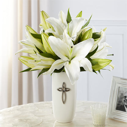 Faithful Blessings Bouquet – AMCS FLOWERS & PERSONAL SERVICES LLC, Chesapeake VA