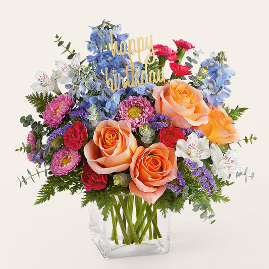 Birthday Bash Bouquet – AMCS FLOWERS & PERSONAL SERVICES LLC, Chesapeake VA