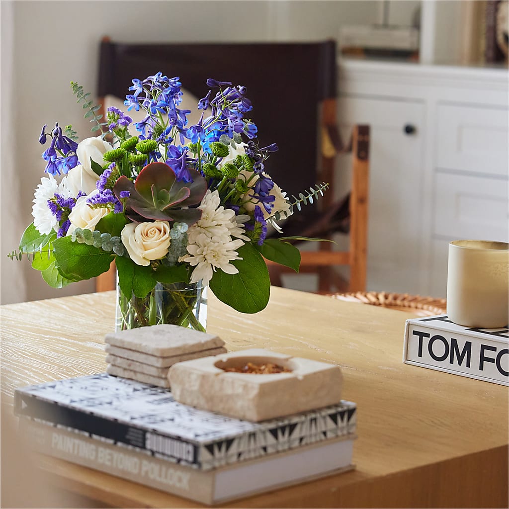 Cerulean Waves Bouquet – AMCS FLOWERS & PERSONAL SERVICES LLC, Chesapeake VA