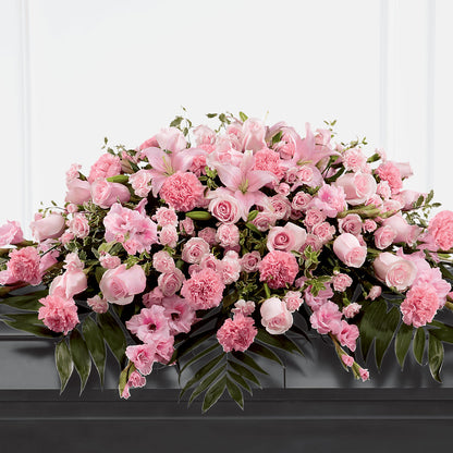 Garden of Comfort Casket Spray (Standard) – AMCS FLOWERS & PERSONAL SERVICES LLC, Chesapeake VA