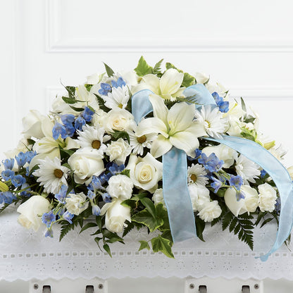 Tender Treasure Casket Spray – AMCS FLOWERS & PERSONAL SERVICES LLC, Chesapeake VA