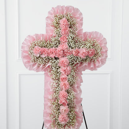Angel's Cross Easel – AMCS FLOWERS & PERSONAL SERVICES LLC, Chesapeake VA