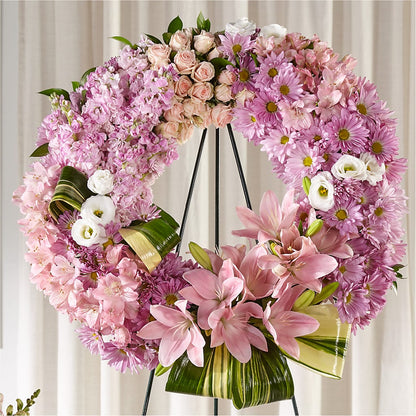 Gift of Warmth Wreath – AMCS FLOWERS & PERSONAL SERVICES LLC, Chesapeake VA