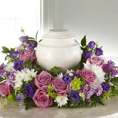 Blooming Sympathy Cremation Adornment – AMCS FLOWERS & PERSONAL SERVICES LLC, Chesapeake VA
